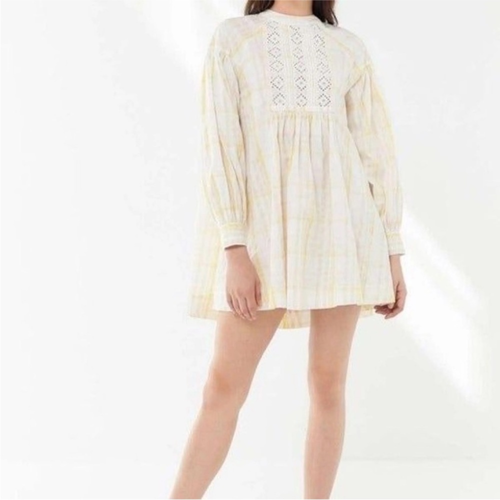 NWT Urban Outfitters M Agatha Babydoll Dress